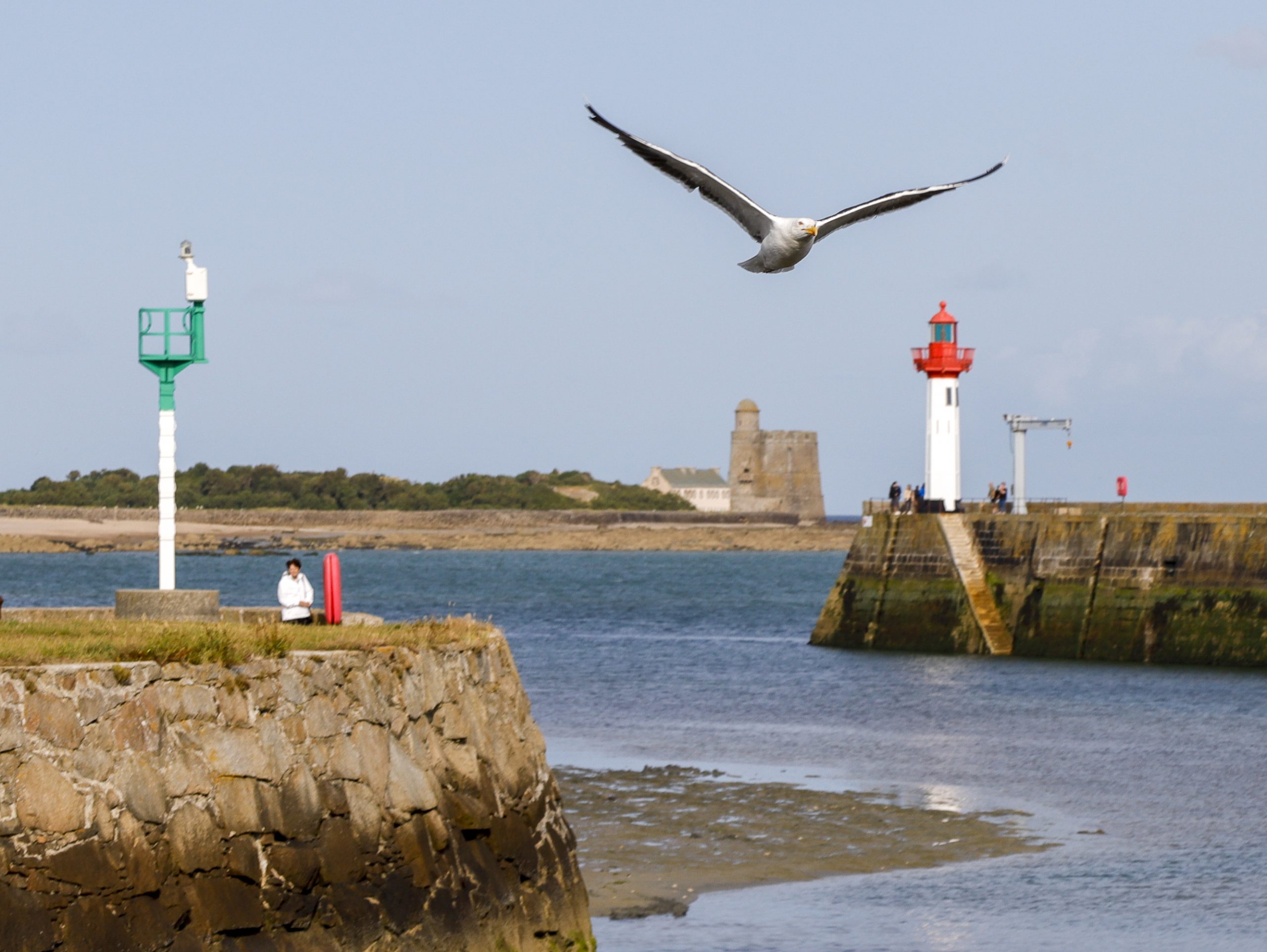 Race of Alderney, Fischerbojen und Sternenhimmel